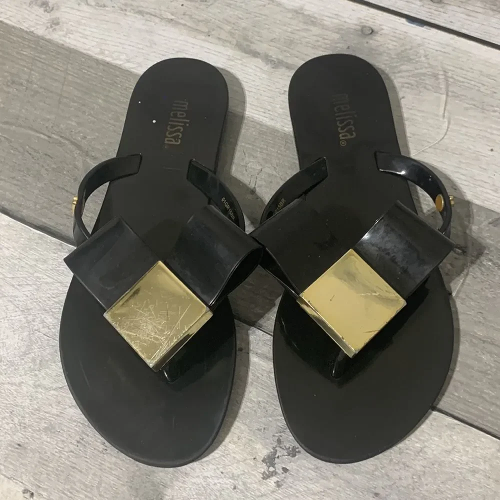 Melissa‎ Flip Flops Girls US Sz 1
